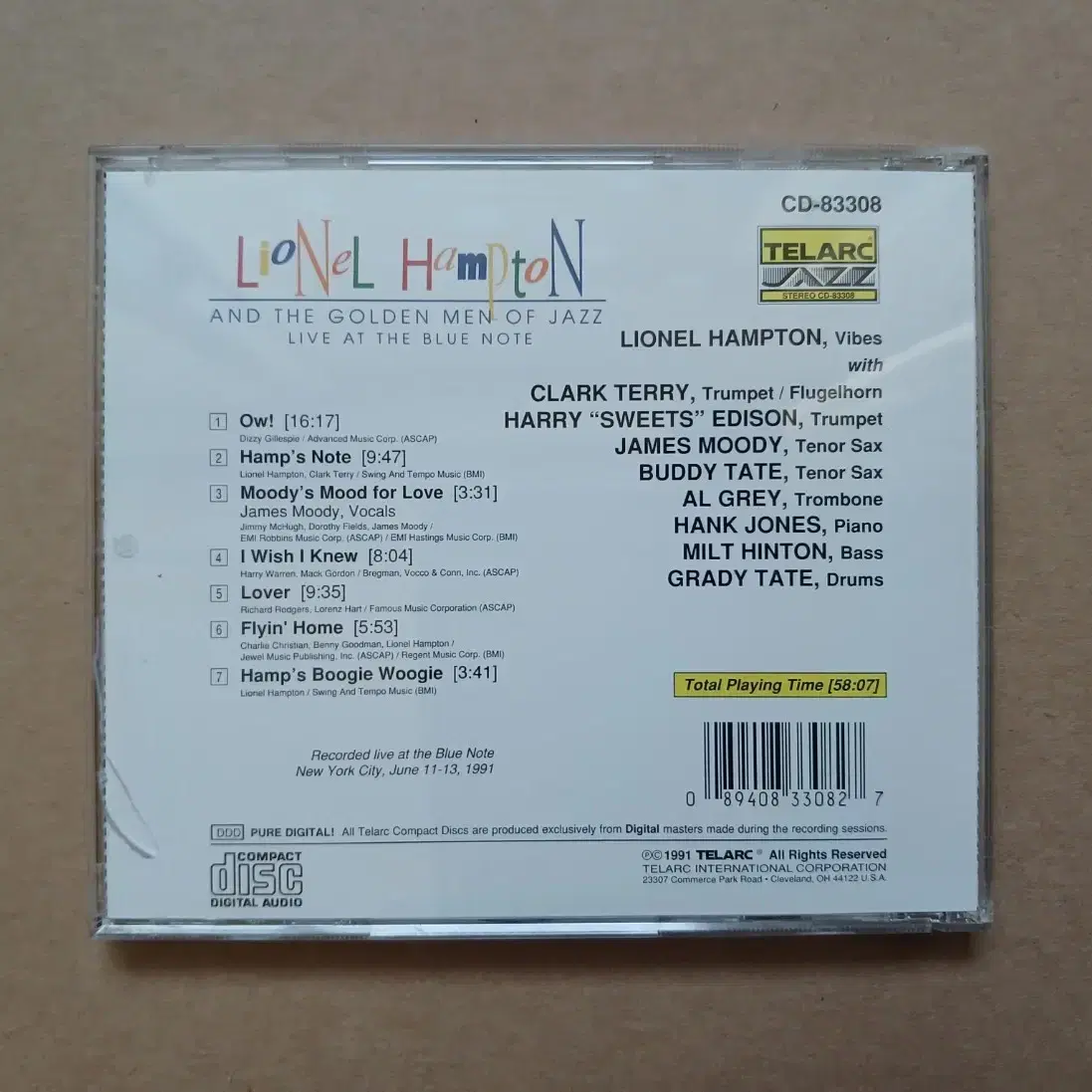 CD lionel hampton