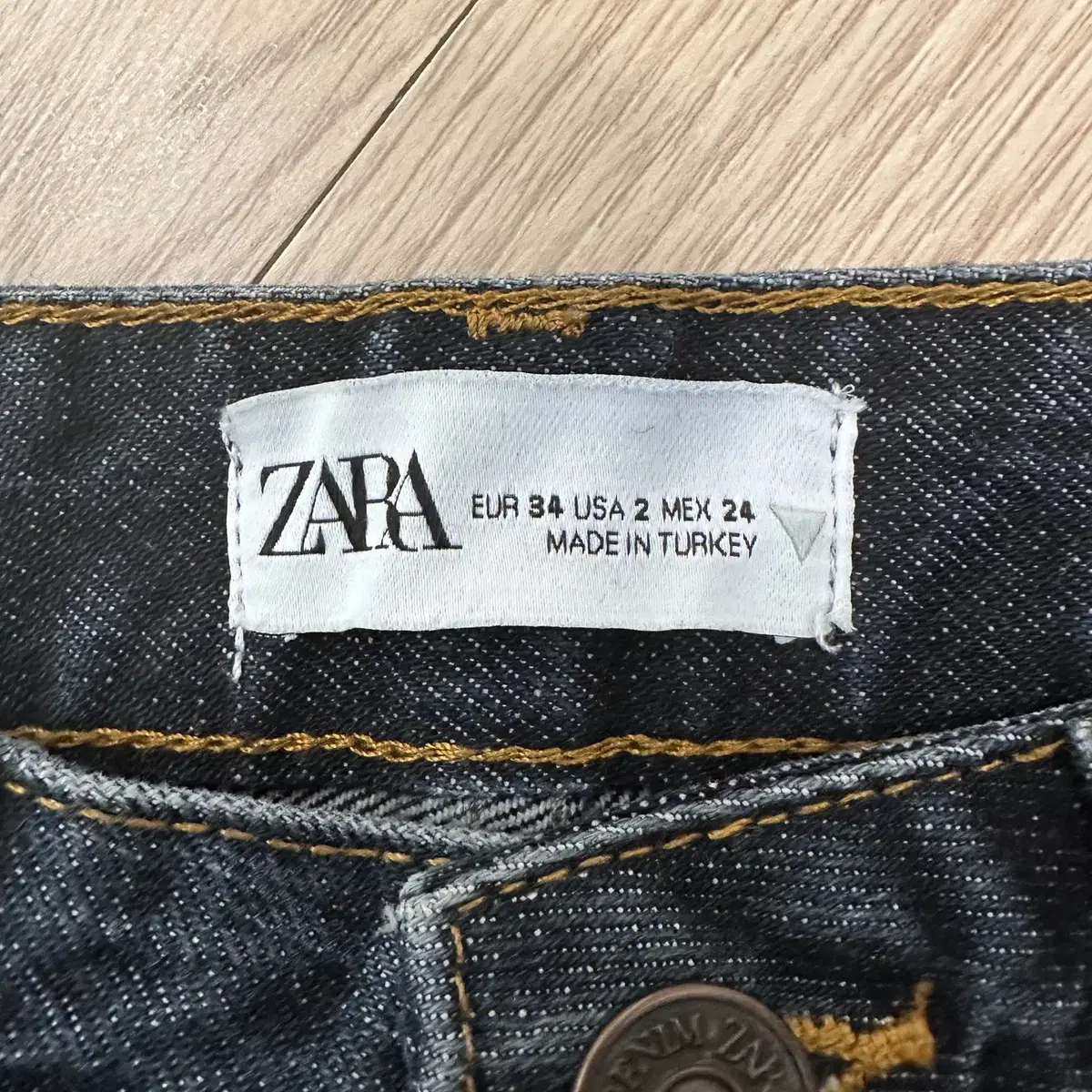 [ZARA}자라여성 배기 데님팬츠