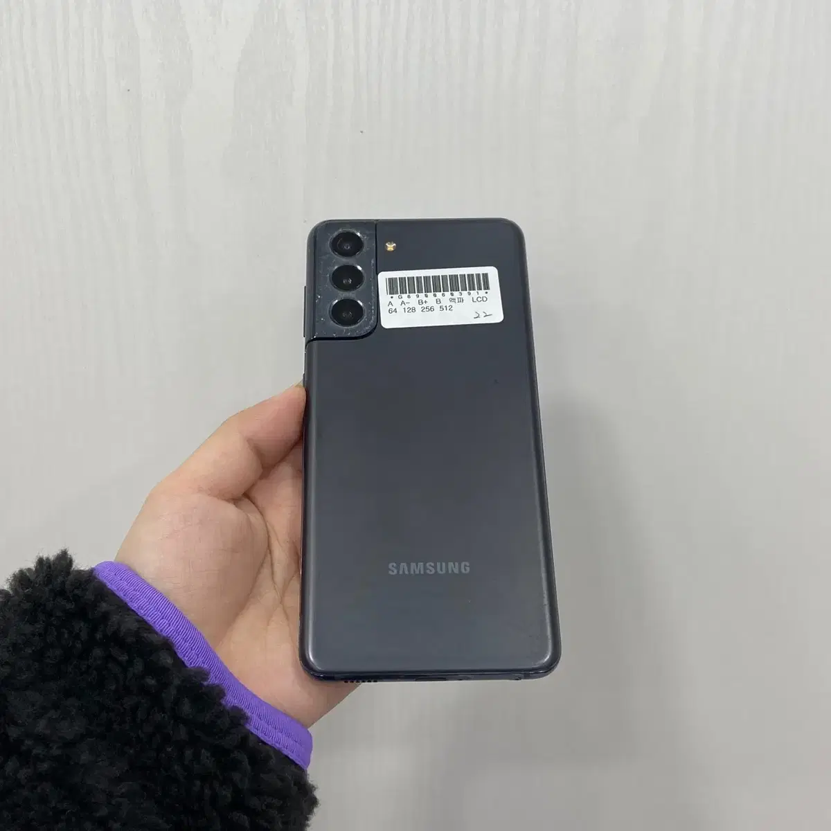 갤럭시S21 그레이 256GB 부산 중고폰 팝니다 60391