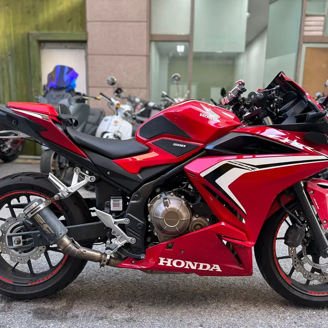 20년식 혼다 CBR500r SC풀배기 블박2채널 구변완료