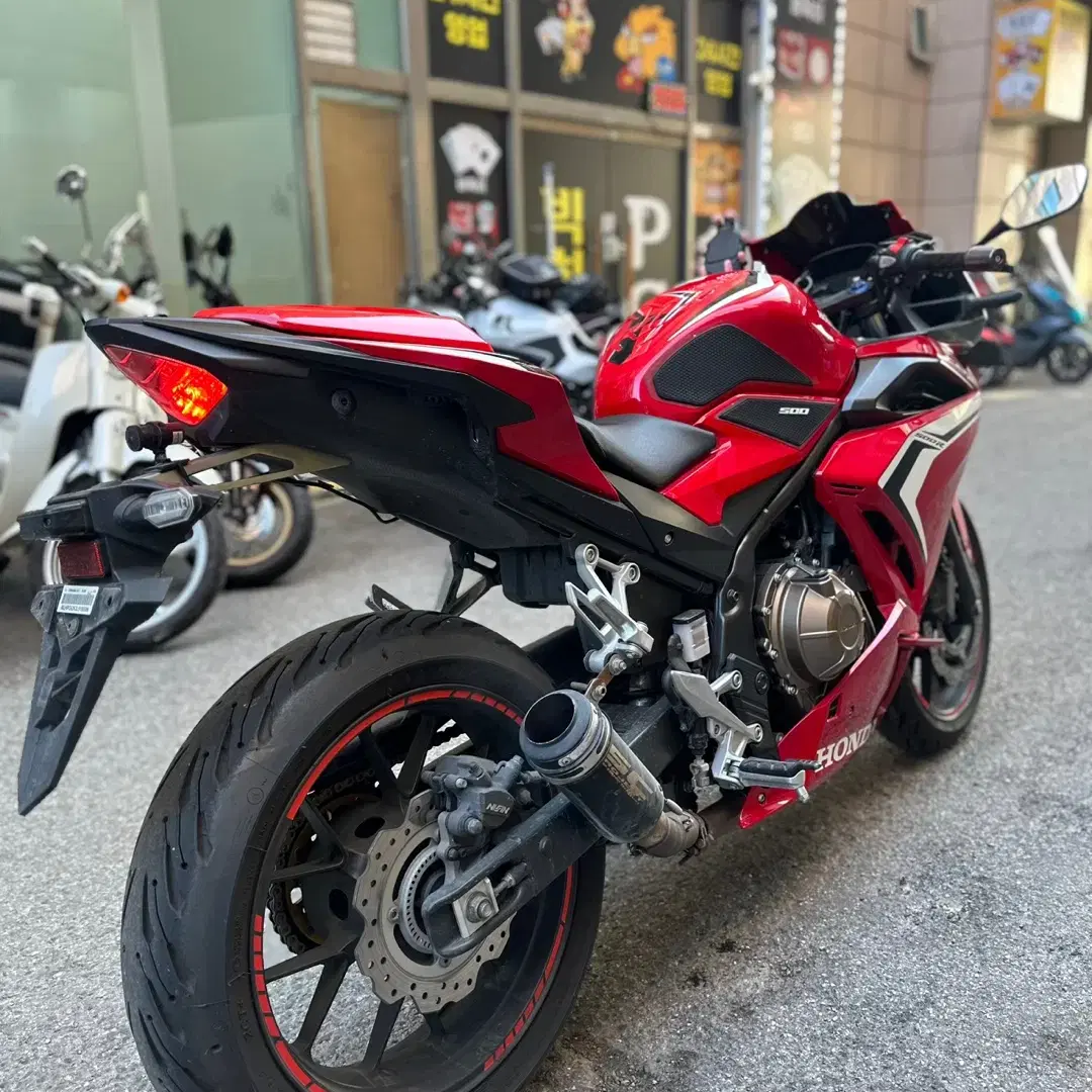 20년식 혼다 CBR500r SC풀배기 블박2채널 구변완료