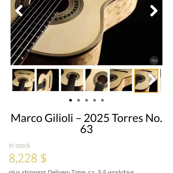 클래식기타 (Marco Gilioli) - Torres No.54