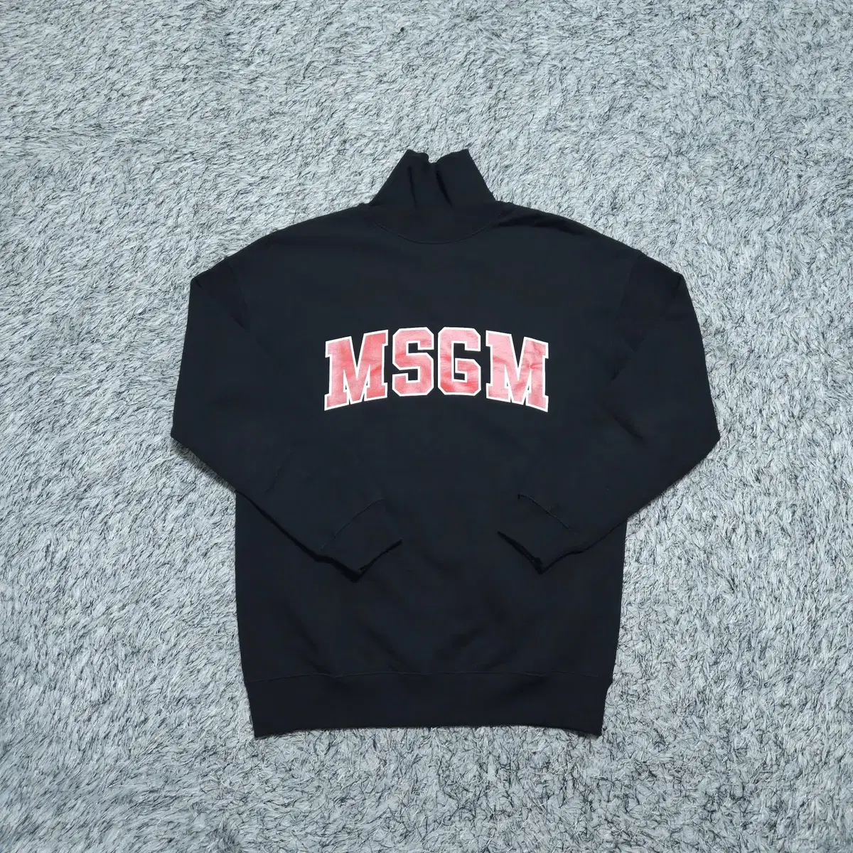 MSGM) 0XS(95~) 여자 오버핏 터틀넥 맨투맨 / 왕눈이샵