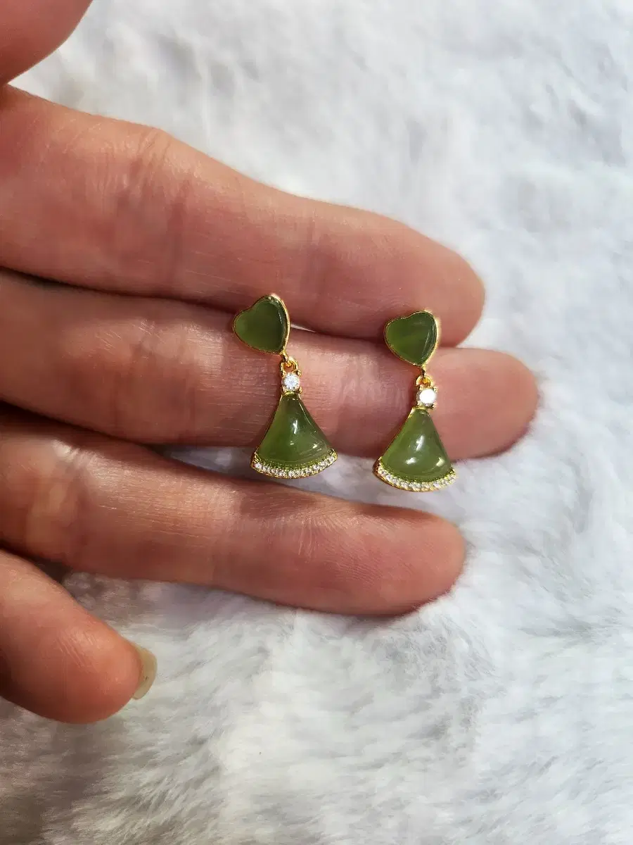 jade earrings