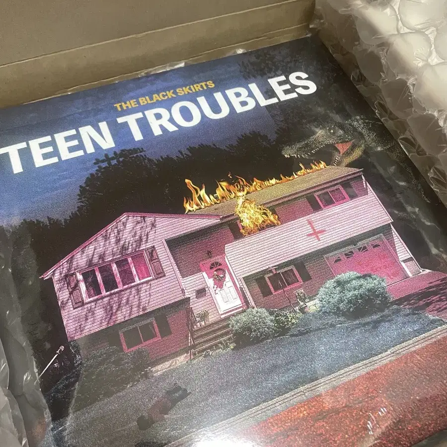 검정치마 teen troubles 틴트러블 LP 미개봉