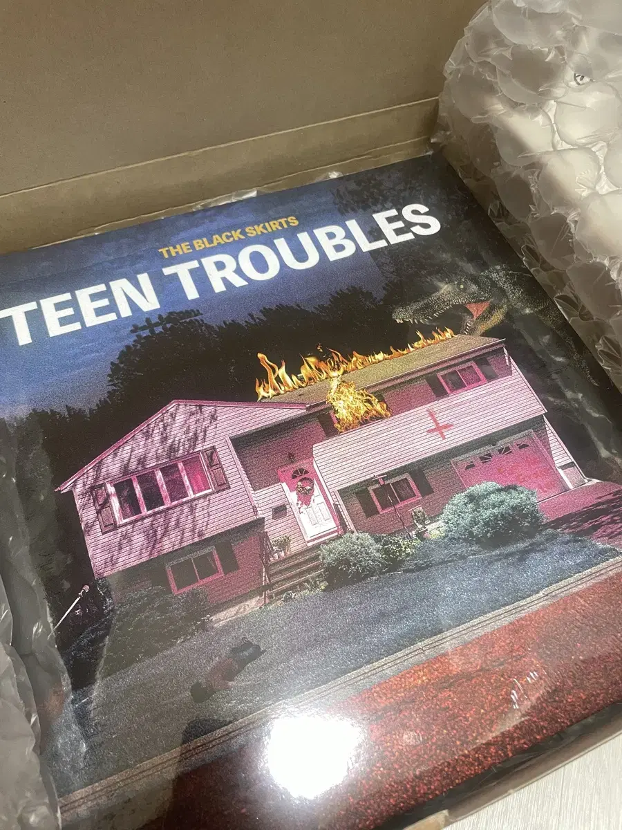 검정치마 teen troubles 틴트러블 LP 미개봉