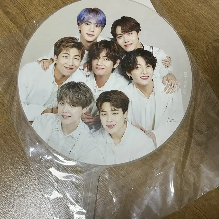 방탄 부채 피켓 우치와