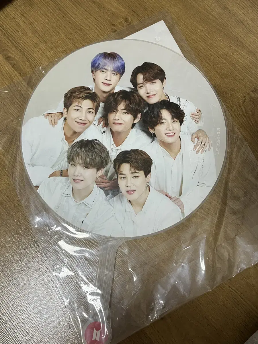 방탄 부채 피켓 우치와