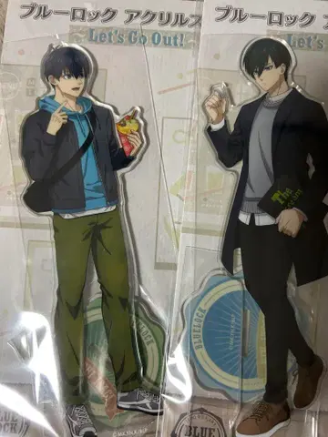 블루 록 아크릴 스탠드  이토시 린 Lets go out