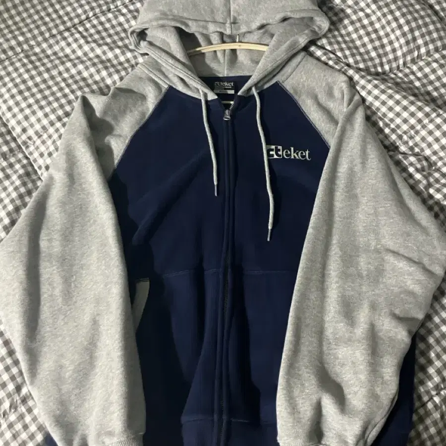 테켓 teket Plan Zip-Up Hoodie Navy M