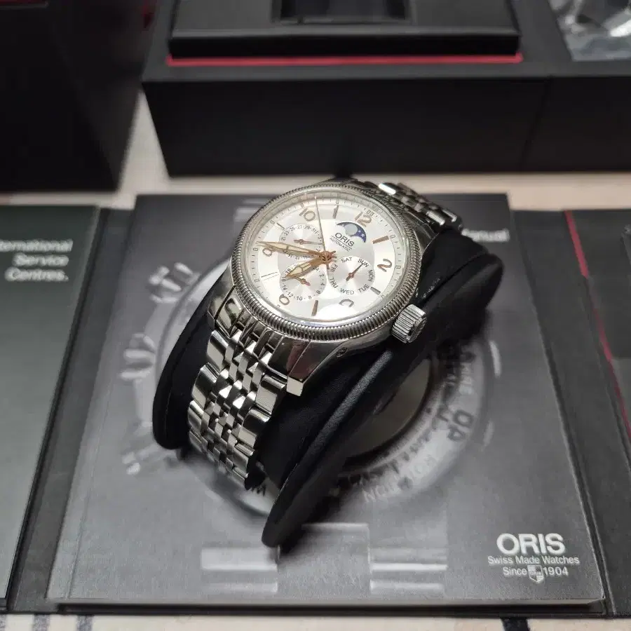 ORIS 오리스 빅크라운 컴플리케이션  문페이즈 오토매틱 40mm