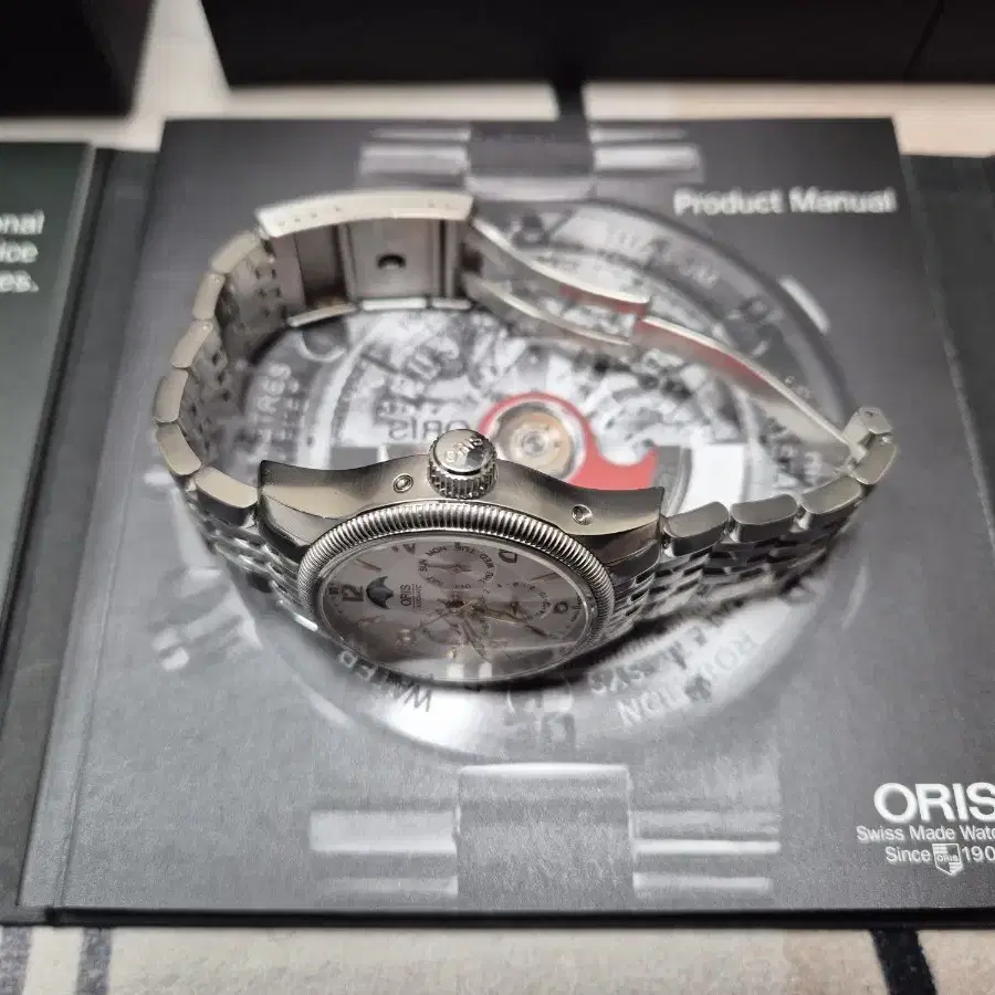 ORIS 오리스 빅크라운 컴플리케이션  문페이즈 오토매틱 40mm