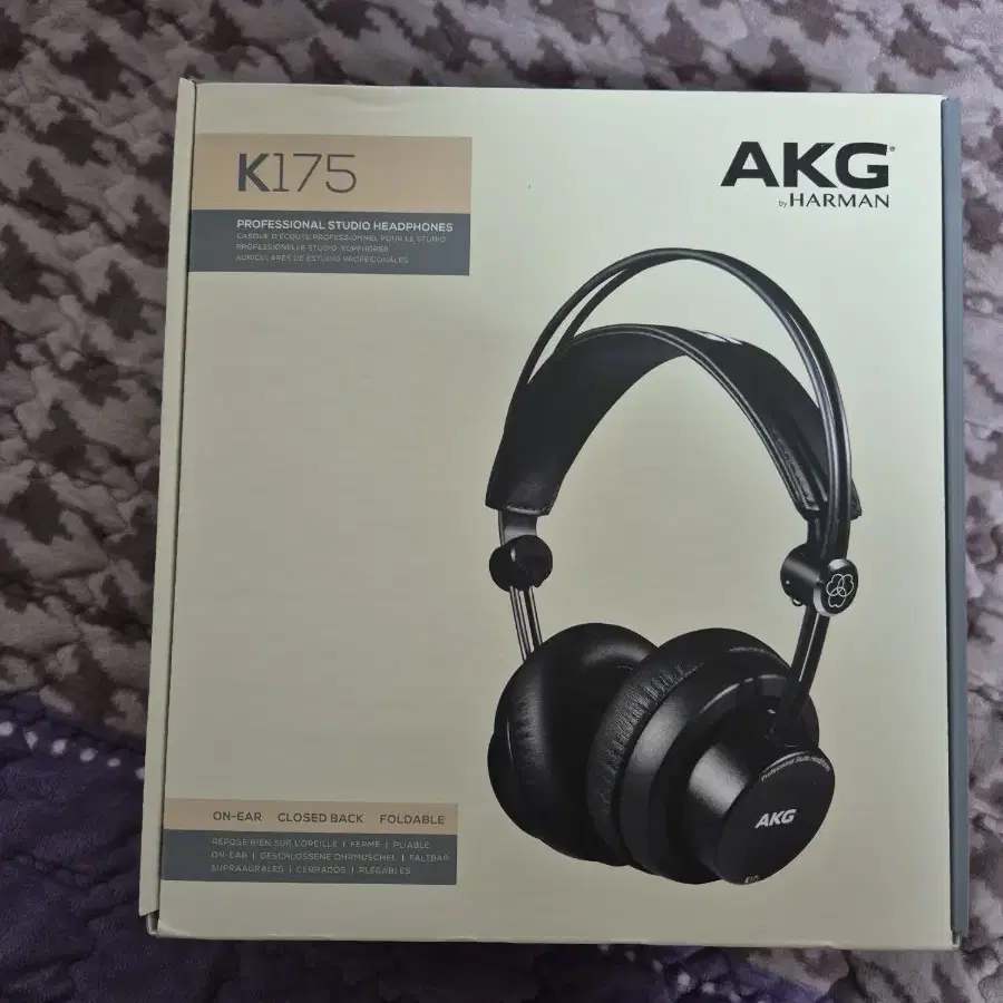 AKG K175 + C 타입 DAC 내장 케이블 팔아요