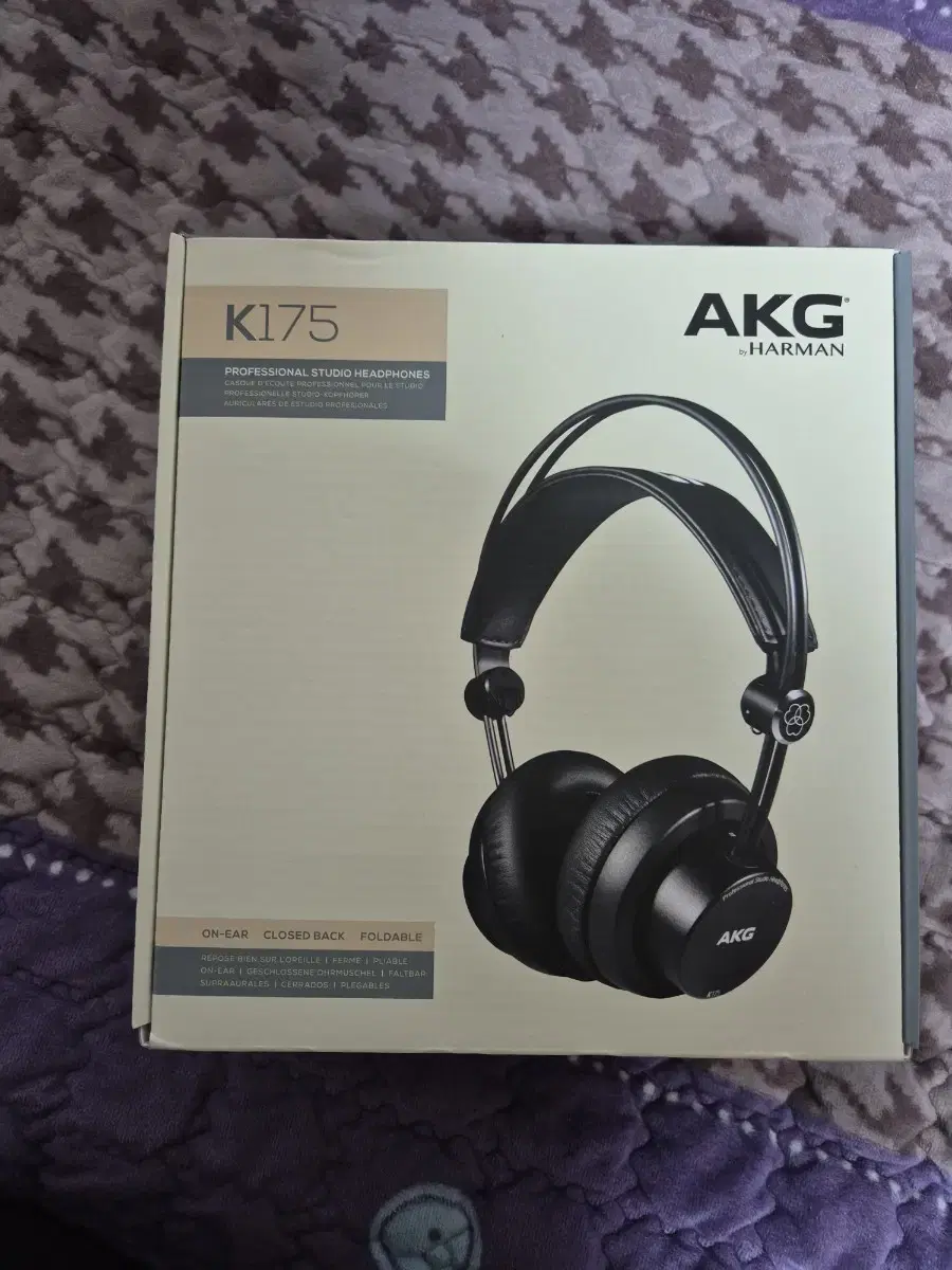 AKG K175 + C 타입 DAC 내장 케이블 팔아요