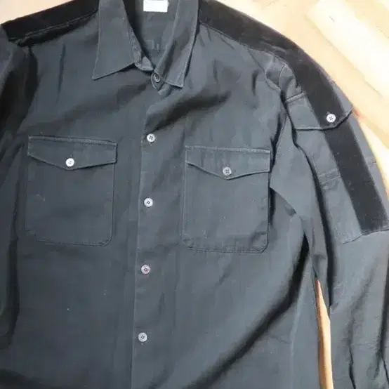 헬무트랭 Helmut Lang 1997 military shirt