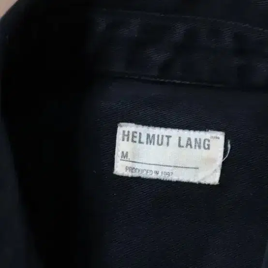 헬무트랭 Helmut Lang 1997 military shirt