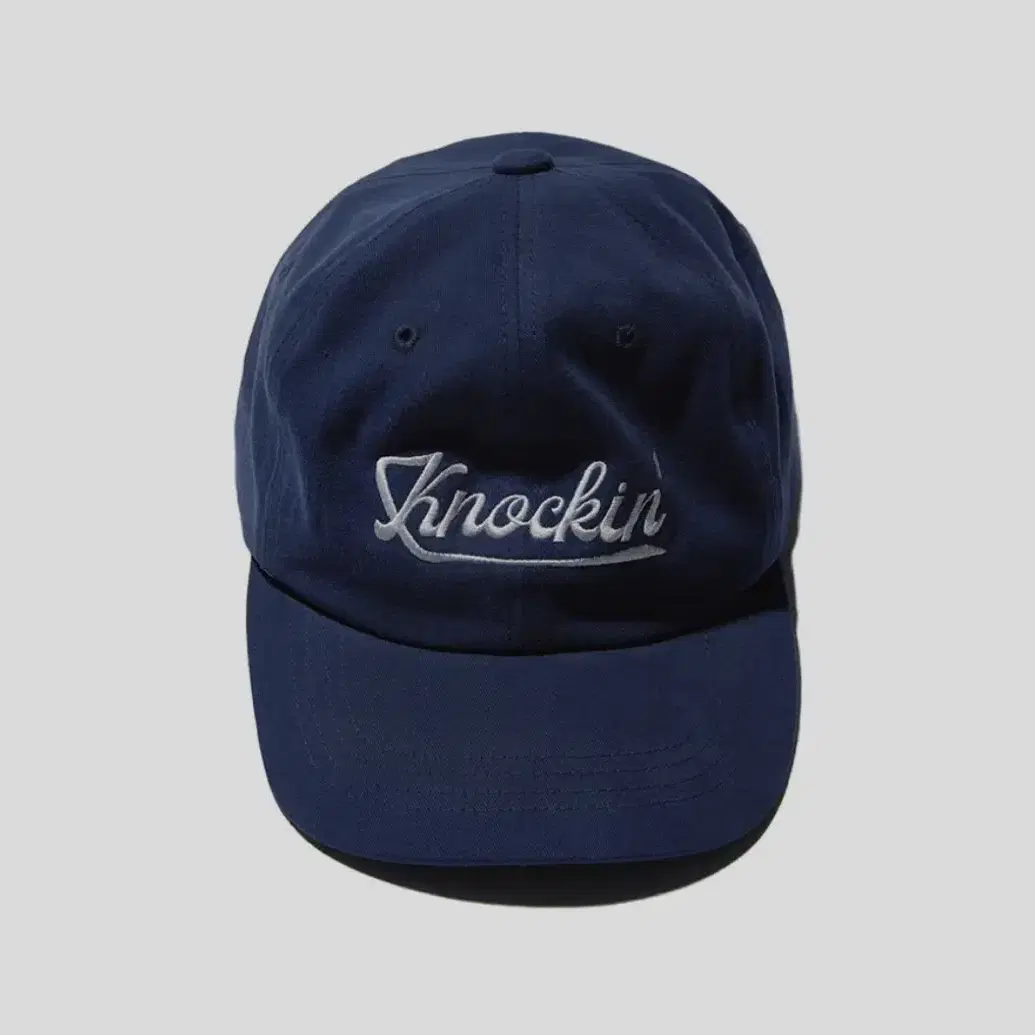 (급처)새상품급 KNOCKIN LOGO B.B CAP NAVY