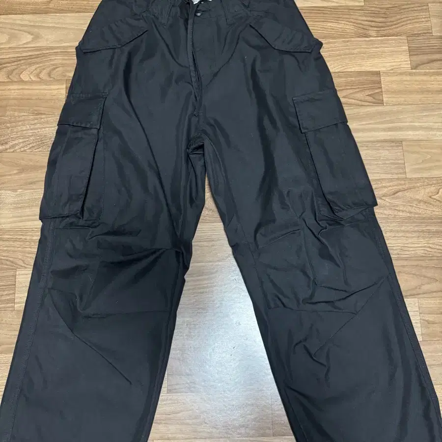 빅유니온 PLEATED CARGO PANTS / M  CT BLACK