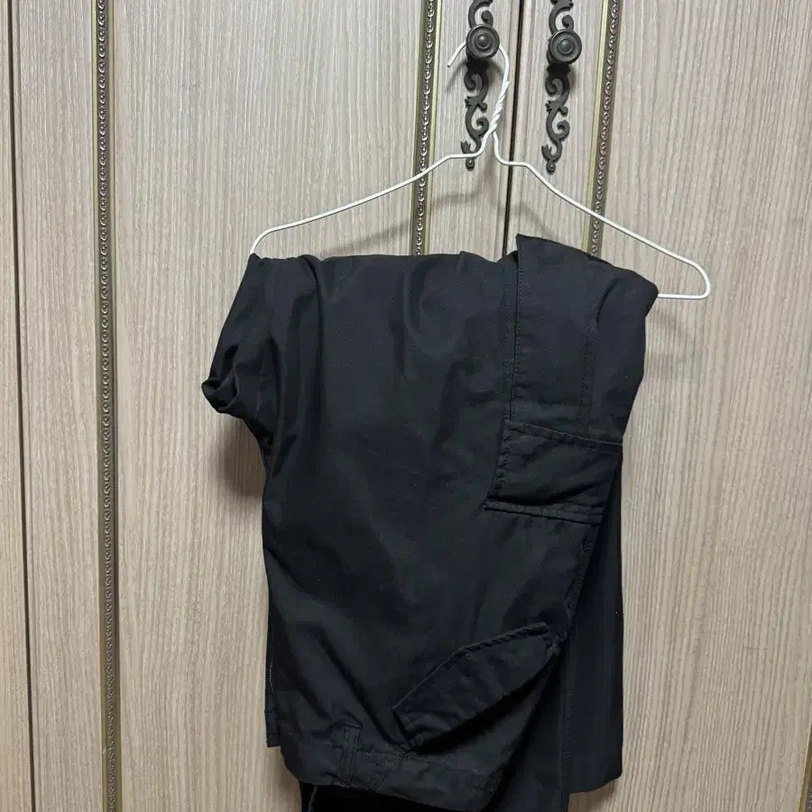 빅유니온 PLEATED CARGO PANTS / M  CT BLACK