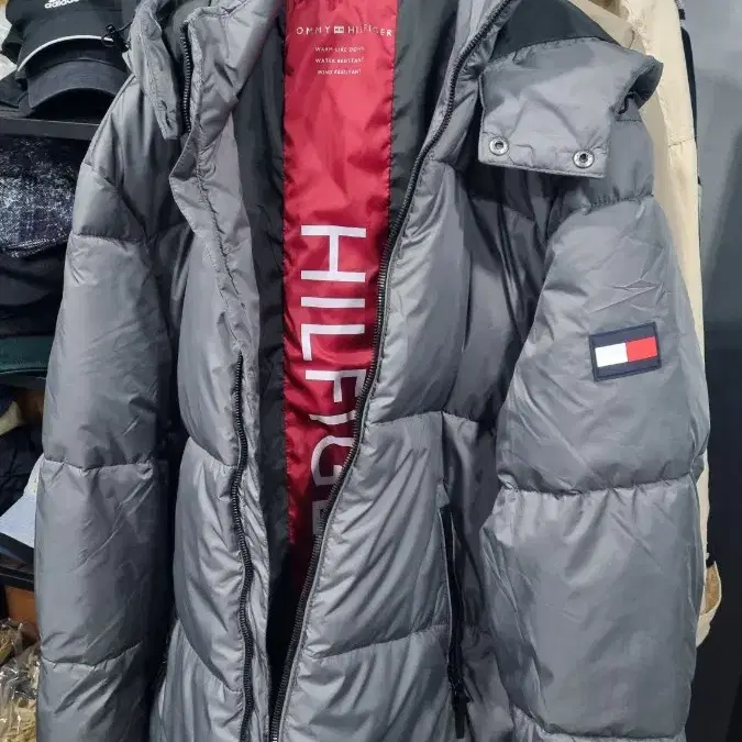 Tommy Hilfiger 타미힐피거 패딩 점퍼 xL(가슴단면67)