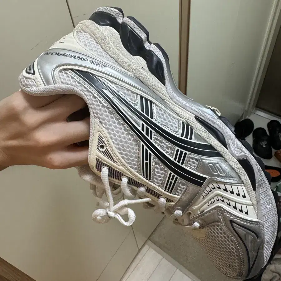 (W) Asics Gel-Kayano 14 White Midnight