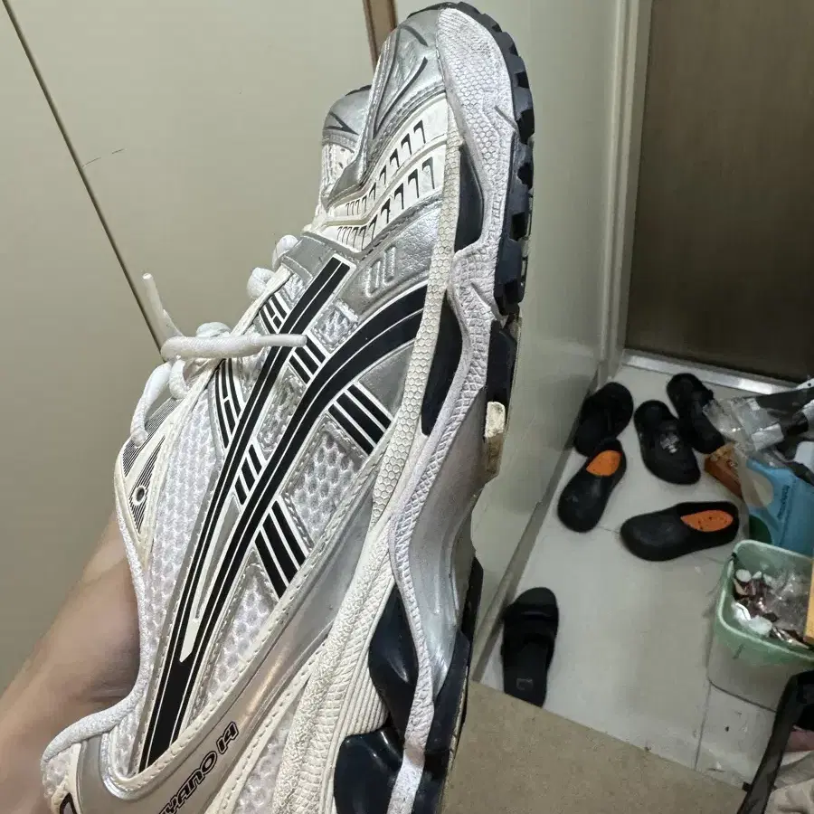 (W) Asics Gel-Kayano 14 White Midnight