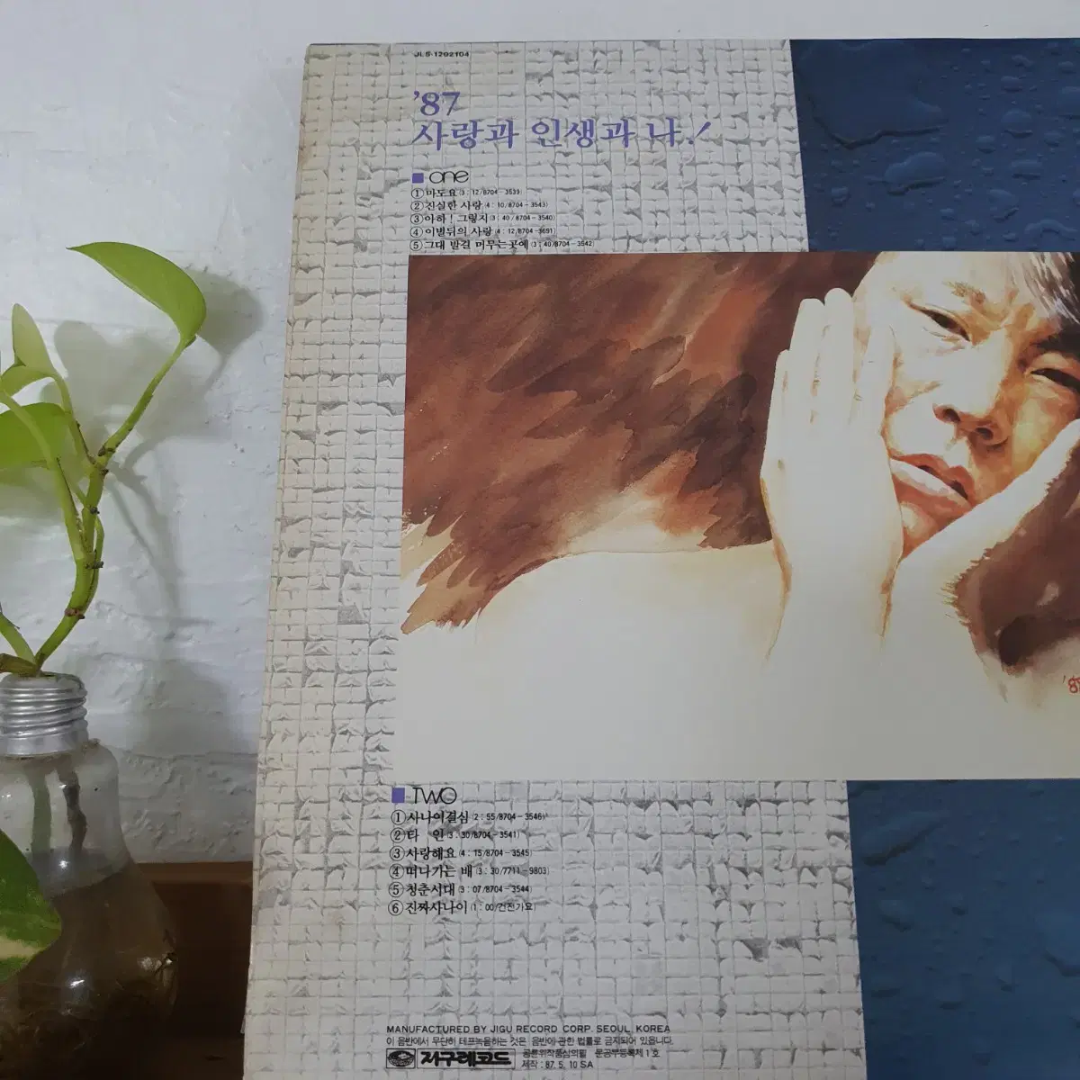 조용필9집 LP  1987   마도요  그대발길머무는곳에