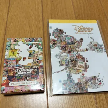디즈니팬 30주년 기념 카드놀이와 노트