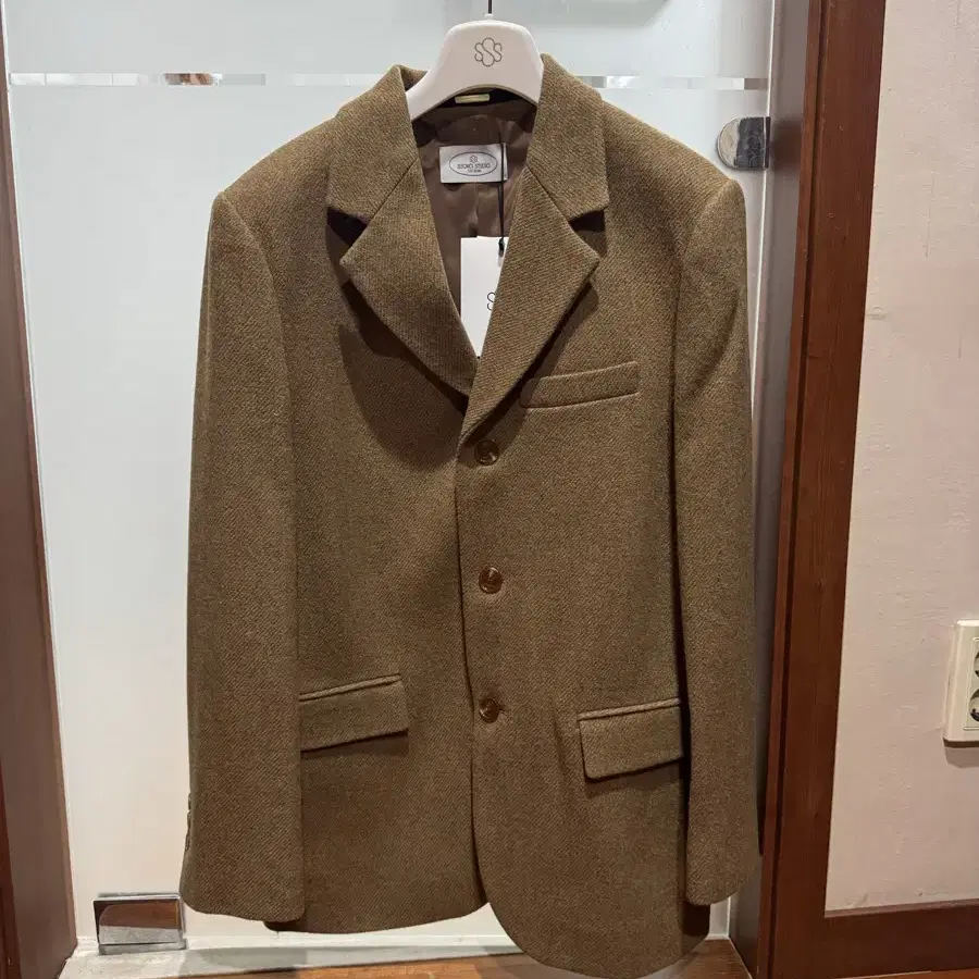 쏭스튜디오 Part.7 Tailored jacket (brown)