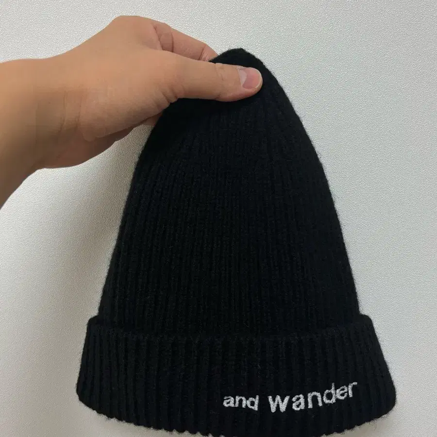 앤드원더 울 비니 and wander wool