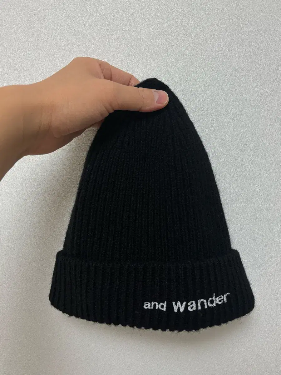 앤드원더 울 비니 and wander wool