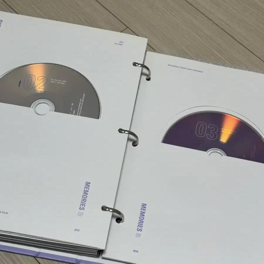 방탄 2018 메모리즈 DVD