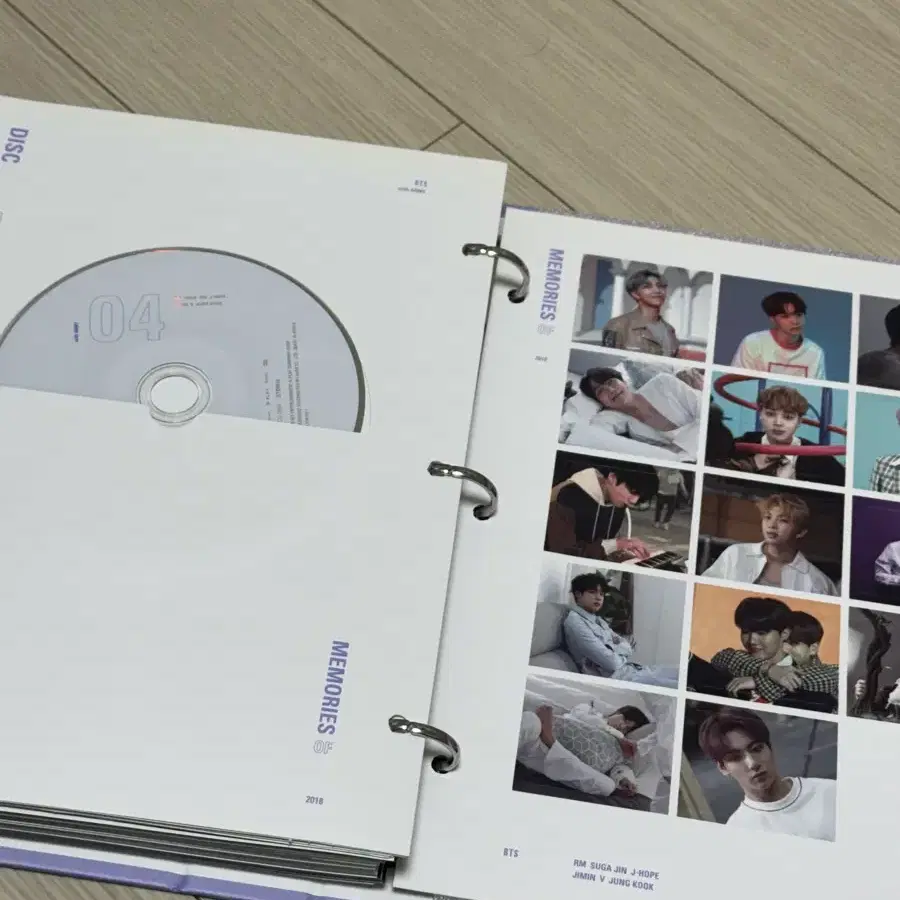 방탄 2018 메모리즈 DVD