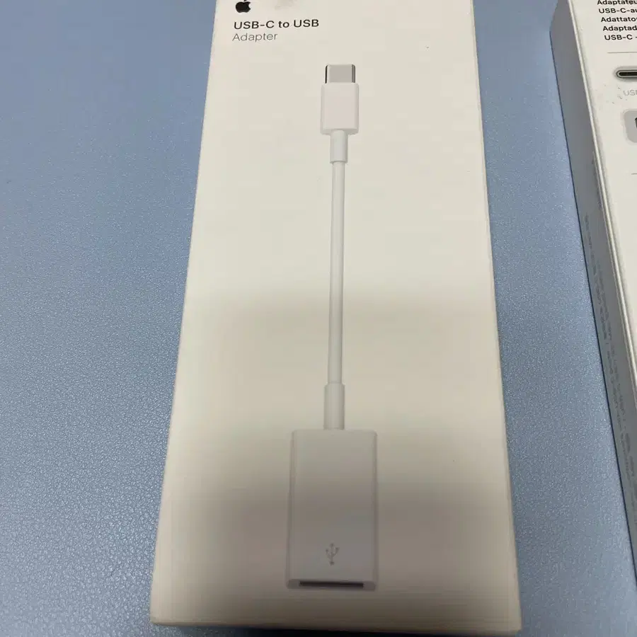 애플정품USB-C-USB 어댑터