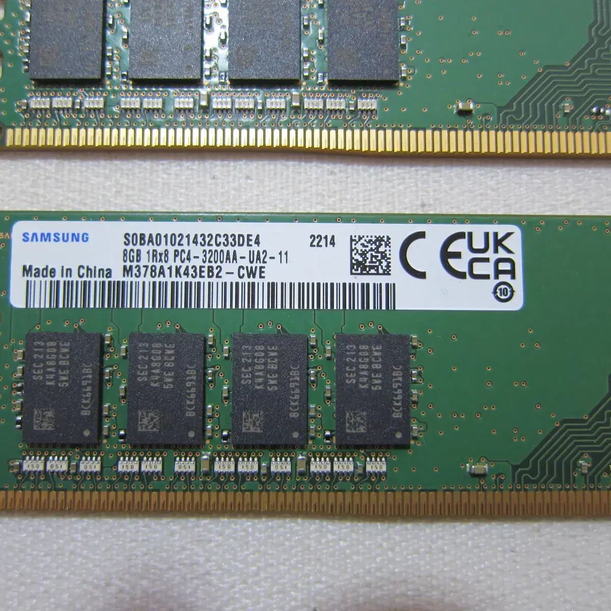 삼성전자  DDR4-3200 16G(8Gx2) (PC4-25600)