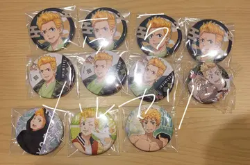 도쿄 리벤저스 하나가키 타케미치 캔뱃지 11개 세트