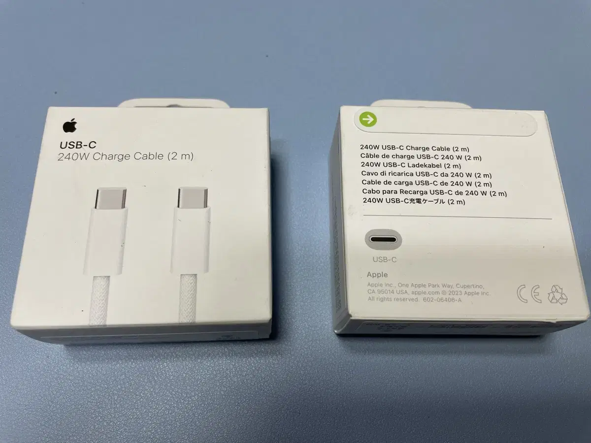 240W USB-C 충전 케이블(2m)아이폰,아이패드 애플정품c타입