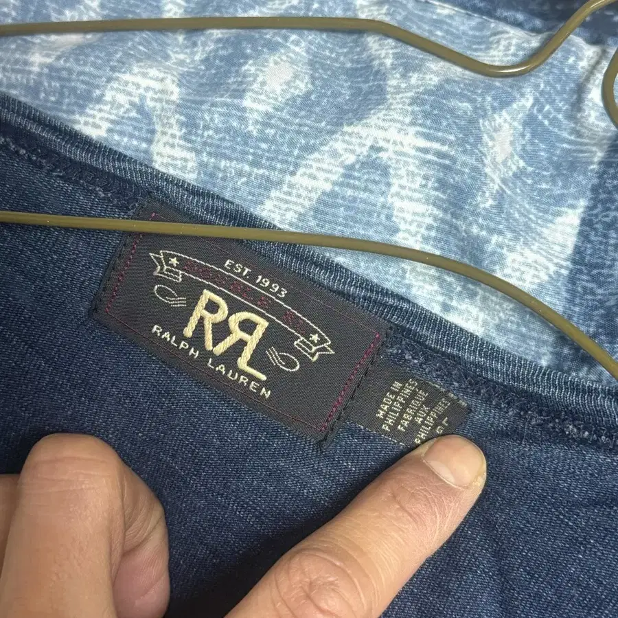 RRL 쭉티 navy color M size