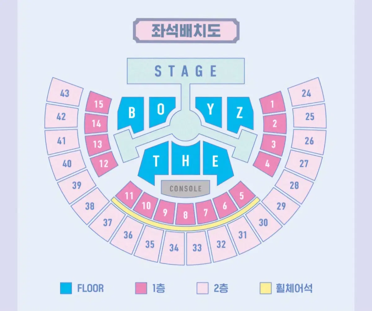 (돌출2열) 더보이즈 더비랜드 중콘 팬콘 콘서트 티켓 플로어 양도