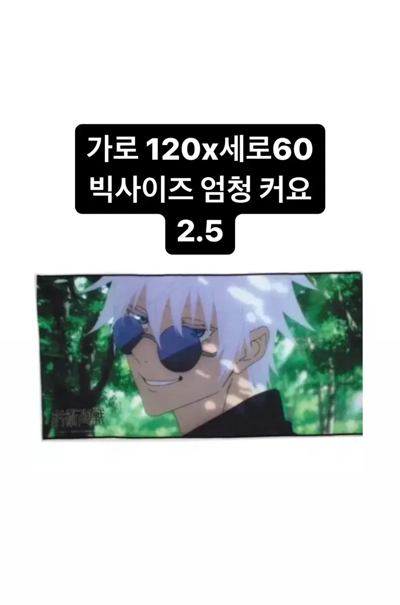 주술회전 고죠 사토루 빅 타올