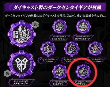 다이캐스트제 다크 센터 기어 보우켄저 기어 젠카이저