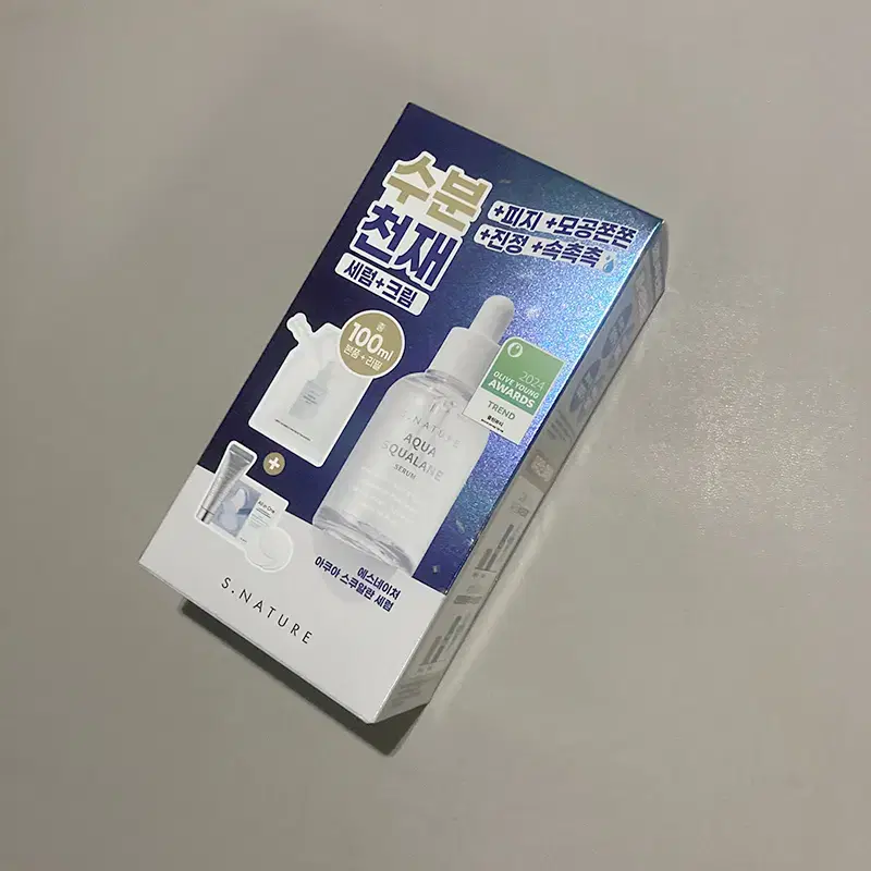 에스네이처 아쿠아 스쿠알란 세럼 50ml+50ml 기획