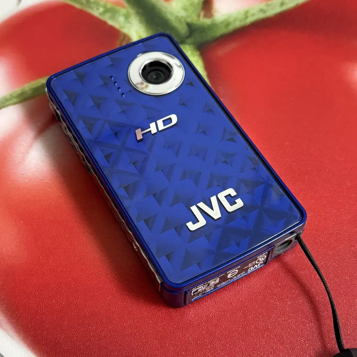 빈티지 캠코더 jvc fm1 / 4GB / 파란색 판매합니다!