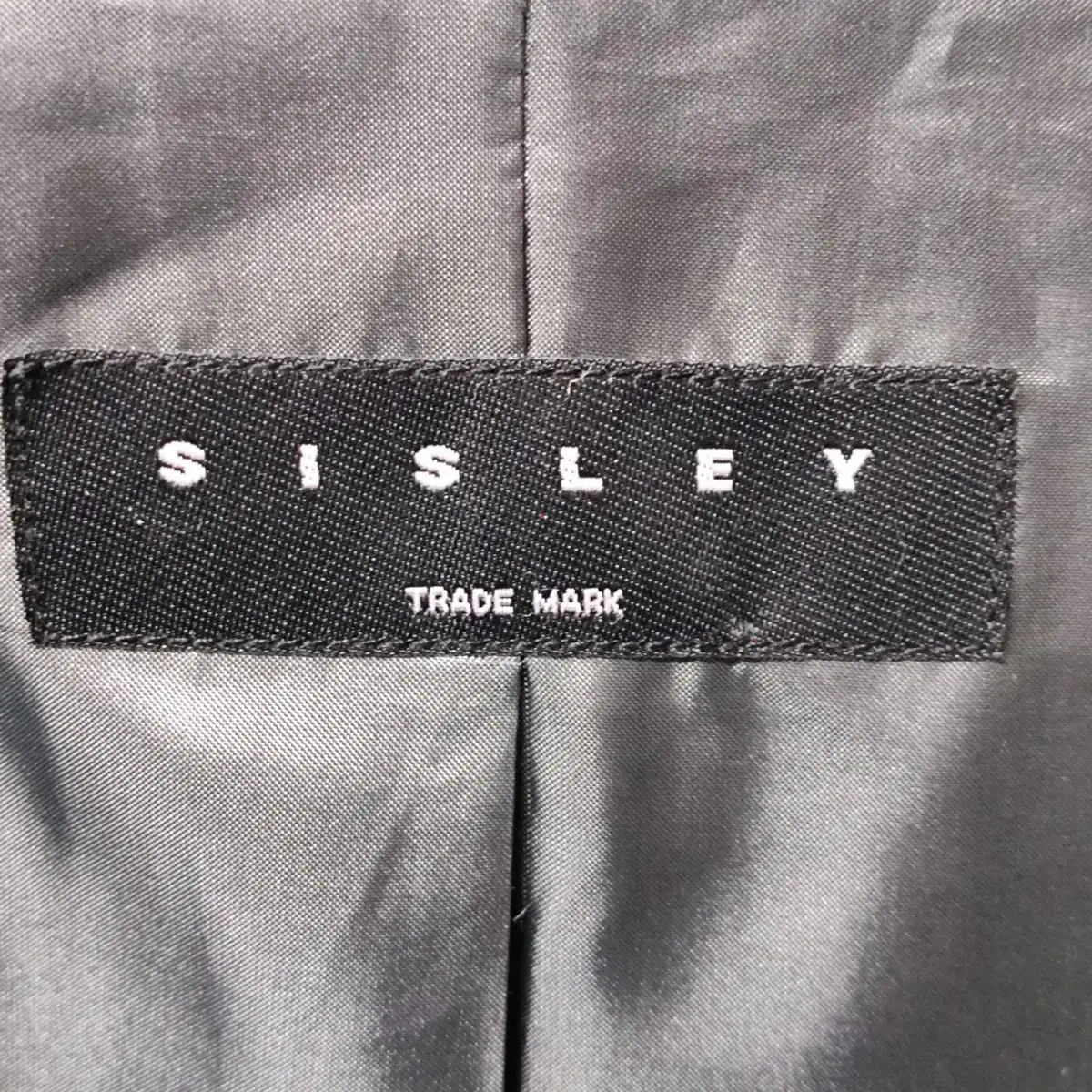 SISLEY 울 앙고라 코트