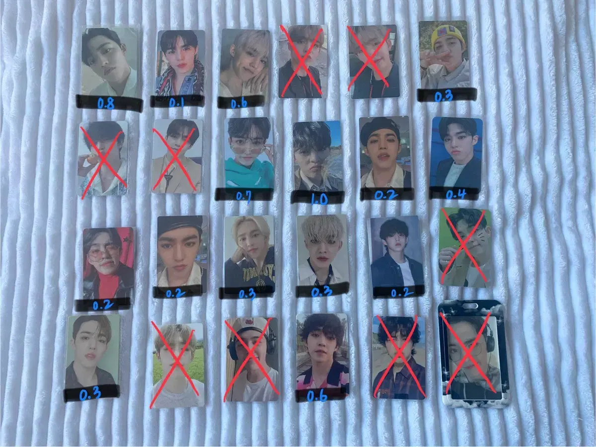 seventeen s.coups photocard wts (24 sheets) Can be sold individually