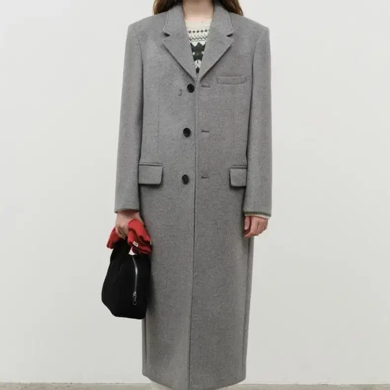 던스트 새상품 UNISEX 2-WAY 3 BUTTON COAT