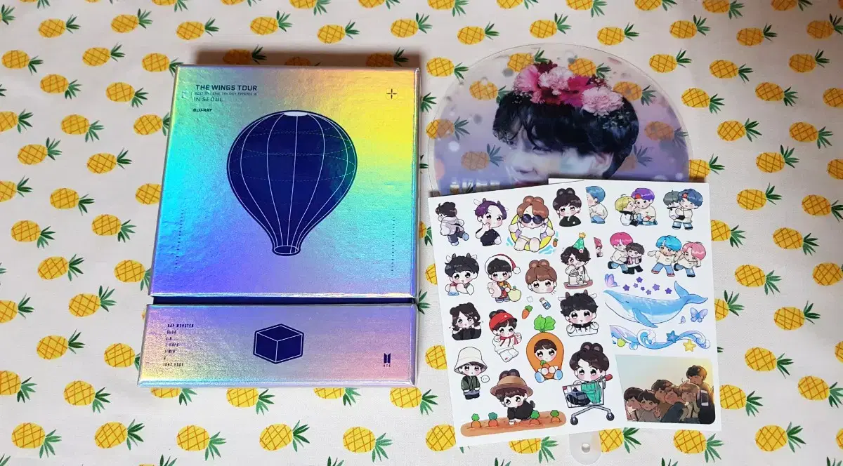 BTS Wings콘 Wings투어 blu-ray Full Box