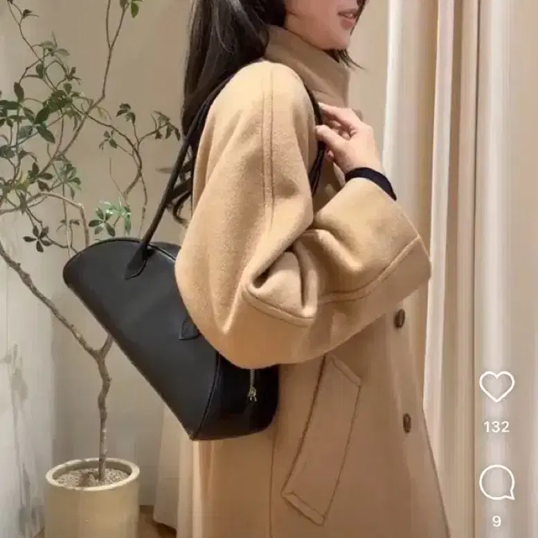 포유어아이즈온리 fyeo Vale Leather Bowling bag