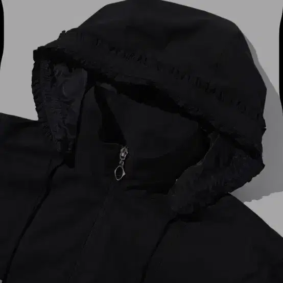 미스치프 BONNET HOODIE JACKET_BLACK 자켓