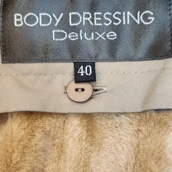 BODY DRESSING DELUXE 프라다 원단 트렌치 롱코트